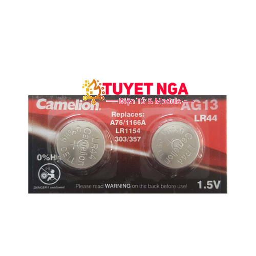 Pin AG13 LR44 1.5V ĐIỆN TỬ TUYẾT NGA