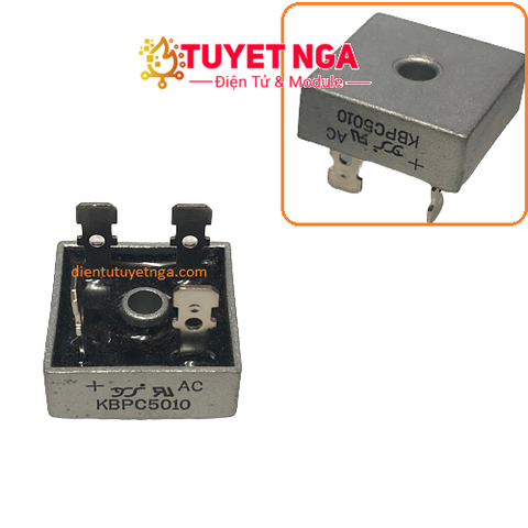 KBPC5010 Cầu Diode 50A 1000V (loại tốt)