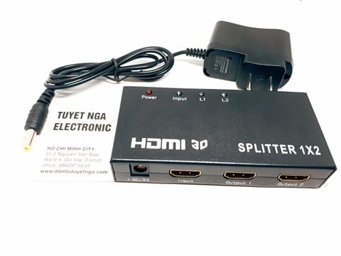 Hộp Chia HDMI 1 Ra 2 10m