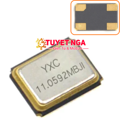 YXC Thạch Anh 11.0592Mhz 5032 SMD 4 Chân