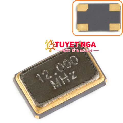 Thạch Anh 12Mhz 5032 SMD 4 Chân