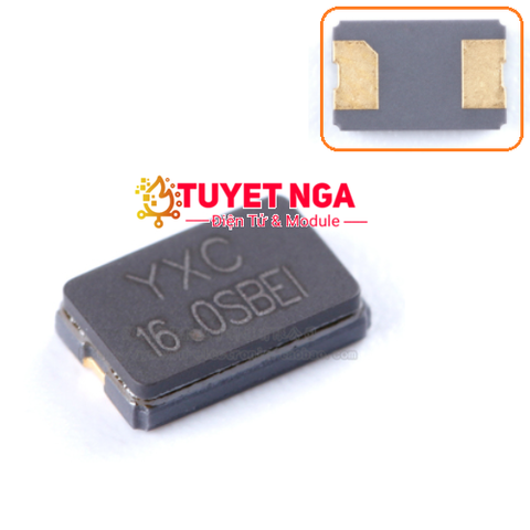 YXC Thạch Anh 16Mhz 5032 SMD 2 Chân
