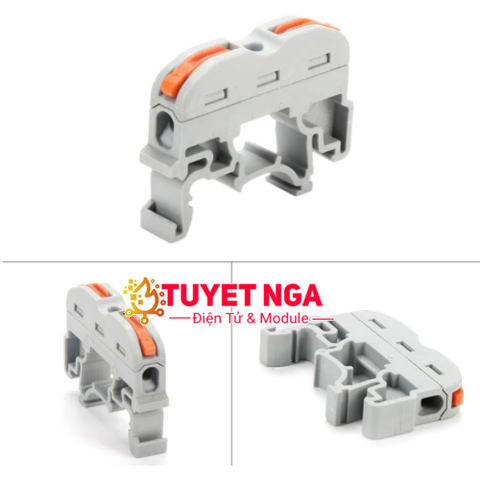 PCT-211 Đầu Nối Dây Điện Gắn Thanh Ray