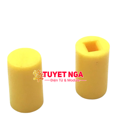 Nắp Nút Nhấn Vàng 10mm