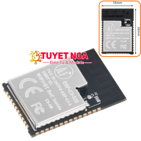 ESP-C3-32S Module Wifi ESP32-C3-32S