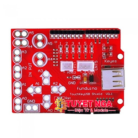 Funduino Touch Key USB Shield