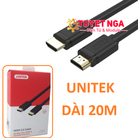 UNITEK Dây Cáp HDMI 20M