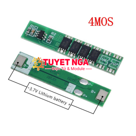 Mạch Sạc Bảo Vệ Pin 1S 4Mos 10A