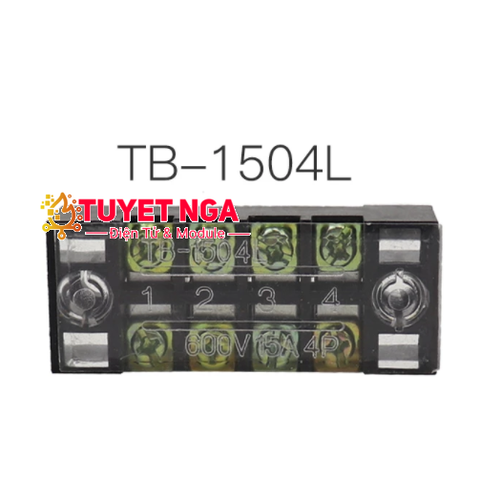 TB-1504 Terminal 4 Cực 15A 600V