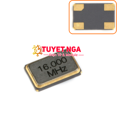 Thạch Anh 16Mhz 5032 SMD 4 Chân