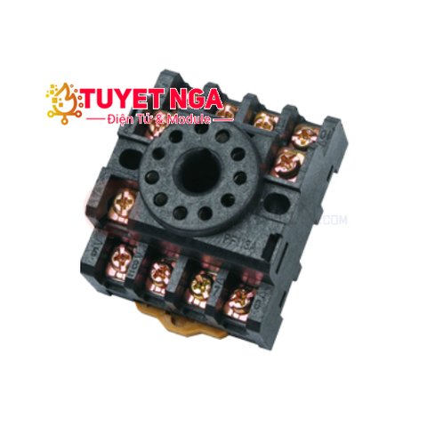 PF113A Đế Relay Timer 11 Chân Tròn