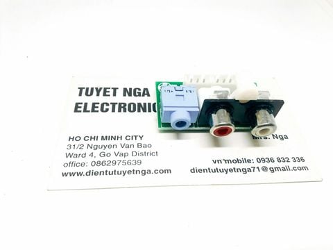 Mạch Chuyển Đổi 3.5 AV Ra Socket Connecter