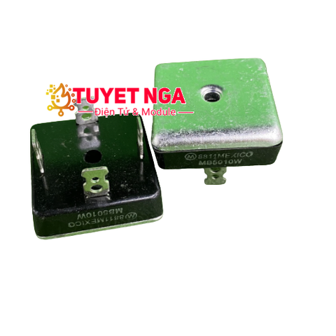 MB5010W Cầu Diode 50A 1000V Nhôm