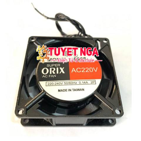 Quạt Tản Nhiệt Sắt 8x8cm 220V