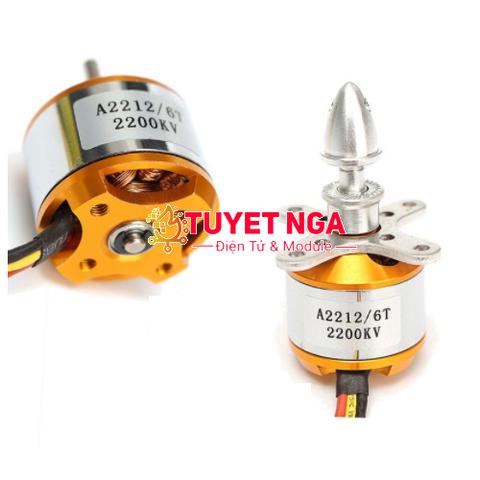 Động Cơ Không Chổi Than Brushless A2212 2200KV