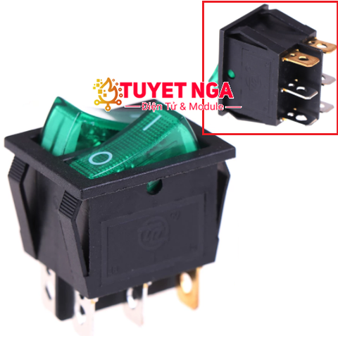 KCD6 Công Tắc ON-OFF 20A 6 Chân