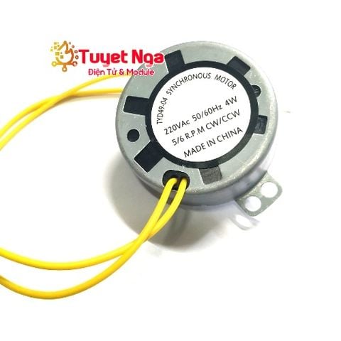 Động Cơ Đảo Quạt AC 20rpm 4W TYJ49