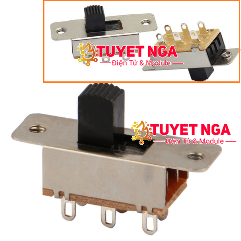 SS-23F19 Công Tắc Trượt 6 Chân 3 Vị Trí 3A 250V