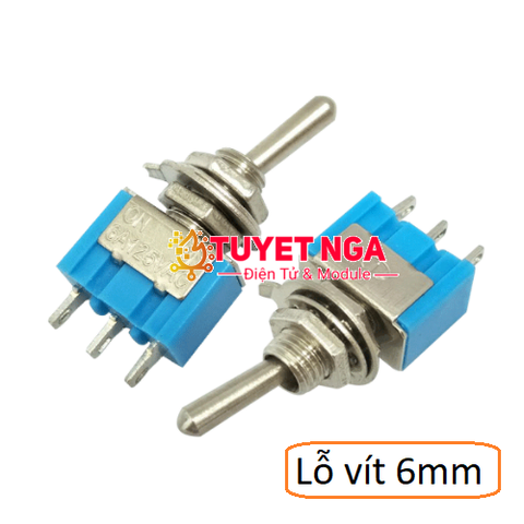 MTS-102 Công Tắc Gạt 3 Chân 2 Vị Trí ON-OFF