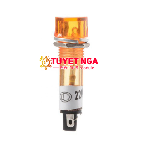 XD10-3 Đèn Báo Vàng 10mm 220V