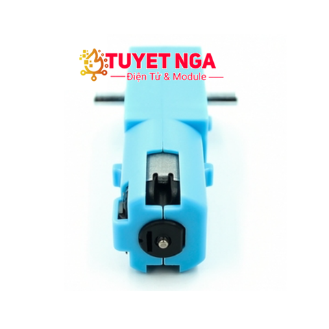 Động Cơ Giảm Tốc Trục Kép Kim Loại 1:90