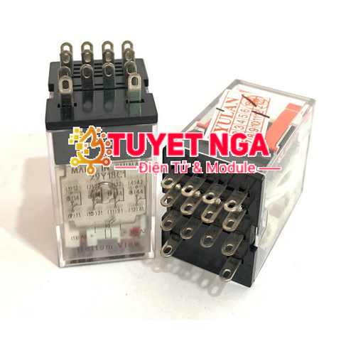 MY4N-GS AC220V Relay Trung Gian Omron 220V 5A 14 Chân