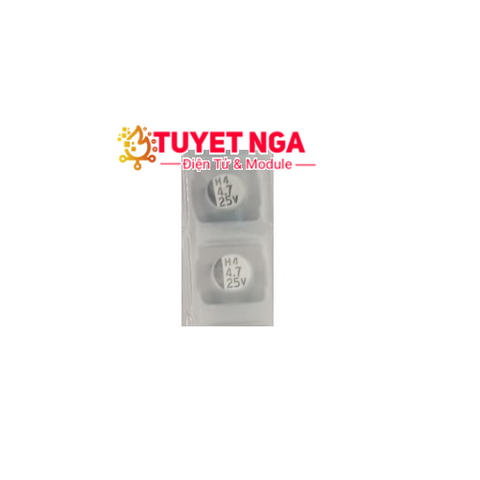 Tụ Nhôm 4.7UF 25V