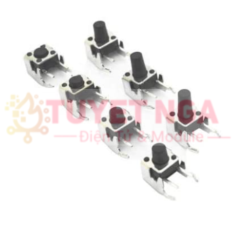 Nút Nhấn 2 Chân 6x6x4.3mm