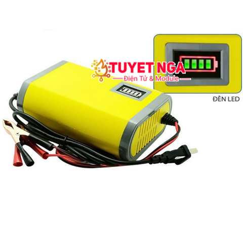 Bộ Sạc Acquy 12V 6A Hiển Thị