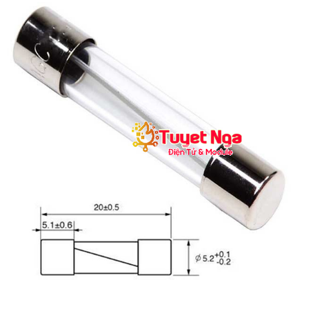 Cầu Chì Ống 30A 5x20mm