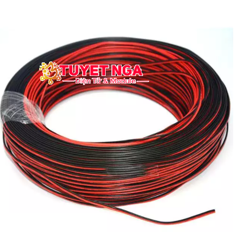 2468 Dây Điện Đỏ Đen 24AWG Đôi 11 Tim