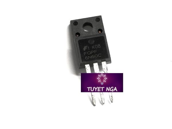 Mosfet 6N60 6A 600V TO-220 – ĐIỆN TỬ TUYẾT NGA