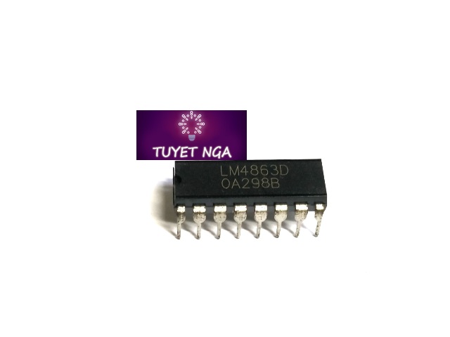 IC LM4863D – ĐIỆN TỬ TUYẾT NGA