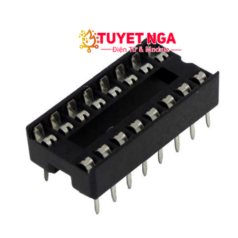 Đế IC 16 Chân Vuông DIP16