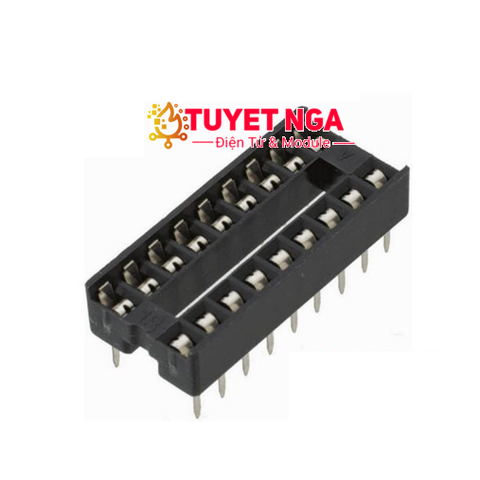 Đế IC 18 Chân Vuông DIP18