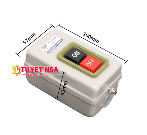 BS230B Hộp Nút Nhấn 3 Pha 380V 3.7KW 20A