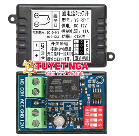 Mạch Tạo Trễ Relay 12V YS-RT1T