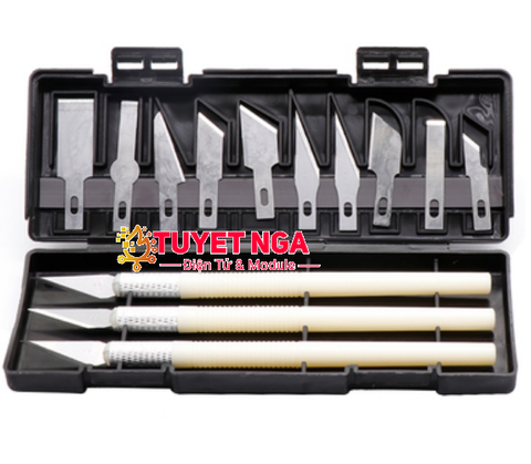 Bộ 13 Dao Mổ Mài Tỉa Cắt