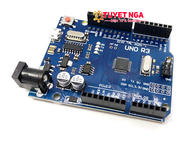 Arduino Uno R3 SMD Kèm Cáp Micro USB – ĐIỆN TỬ TUYẾT NGA