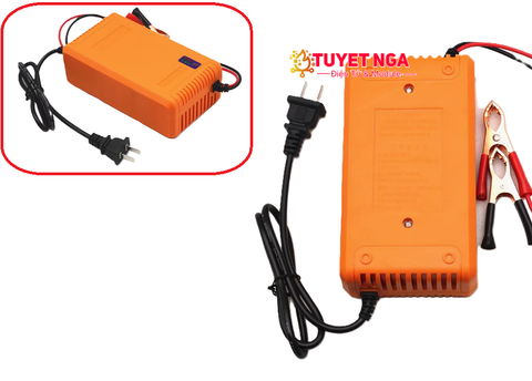 Bộ Sạc Acquy 12V 6A 15Ah-100Ah