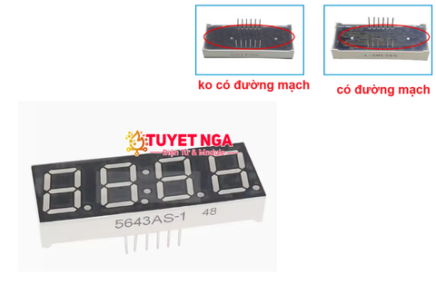5643BS Led 7 Đoạn 0.56inch Đồng Hồ Anode Chung Đỏ