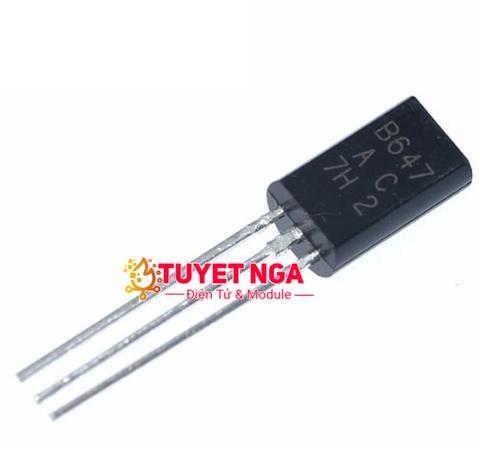 Transistor B647 2SB647 1A 80V PNP TO-92L