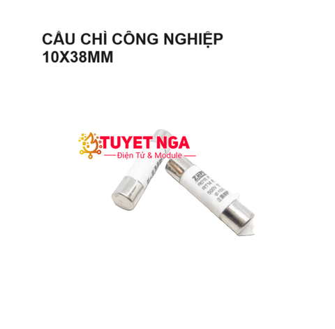 Cầu Chì Sứ 10A 10x38mm Công Nghiệp