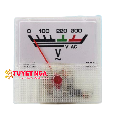 91L16 Đồng Hồ Đo Vôn Kế AC 0-300V