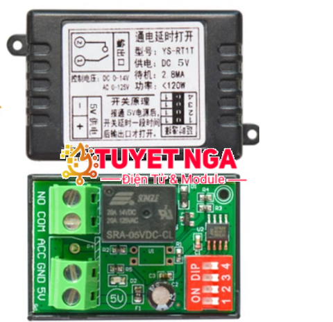 Mạch Tạo Trễ Relay 5V YS-RT1T