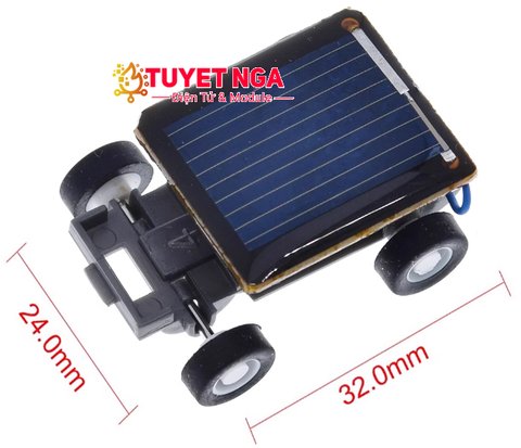 Mô Hình DIY STEM Bộ Lắp Ráp Xe Năng Lượng Mặt Trời Mini