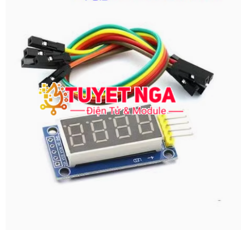 74HC595 Mạch Hiển Thị 4 Led 7 Đoạn 0.36inch