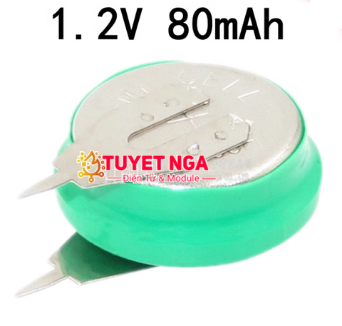 NI-MH Pin Sạc 1.2V 80mAh