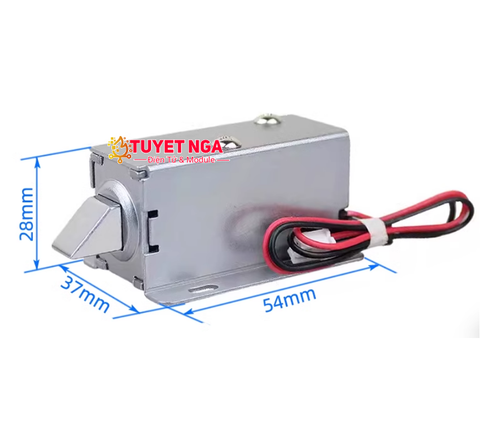 LY-03 Khóa Chốt Điện 12V (bật liên tục)