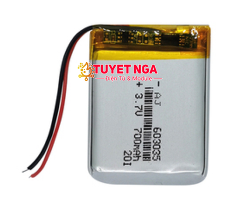 Pin Lipo 700mAh (size nhỏ)